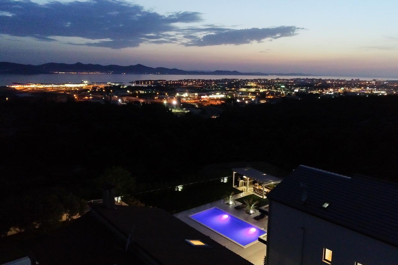 Villa Panorama Zadar Eksteriør billede