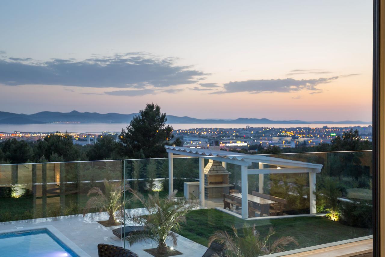 Villa Panorama Zadar Eksteriør billede